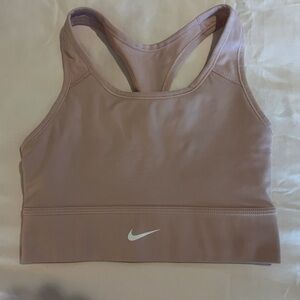 Nike Pink Sports Bra Racerback Design